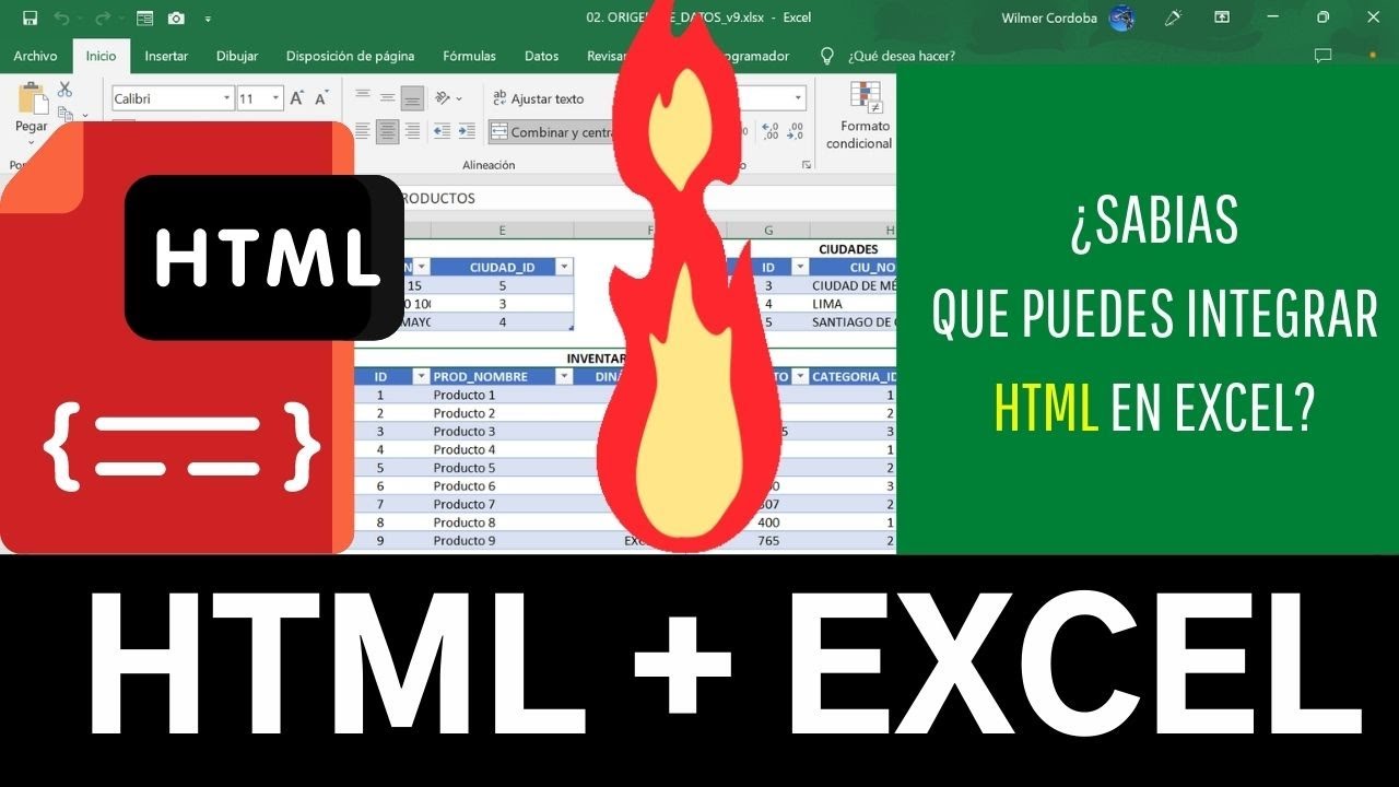 EN VIVO - Como integrar HTML con Excel - Excel con Super poderes