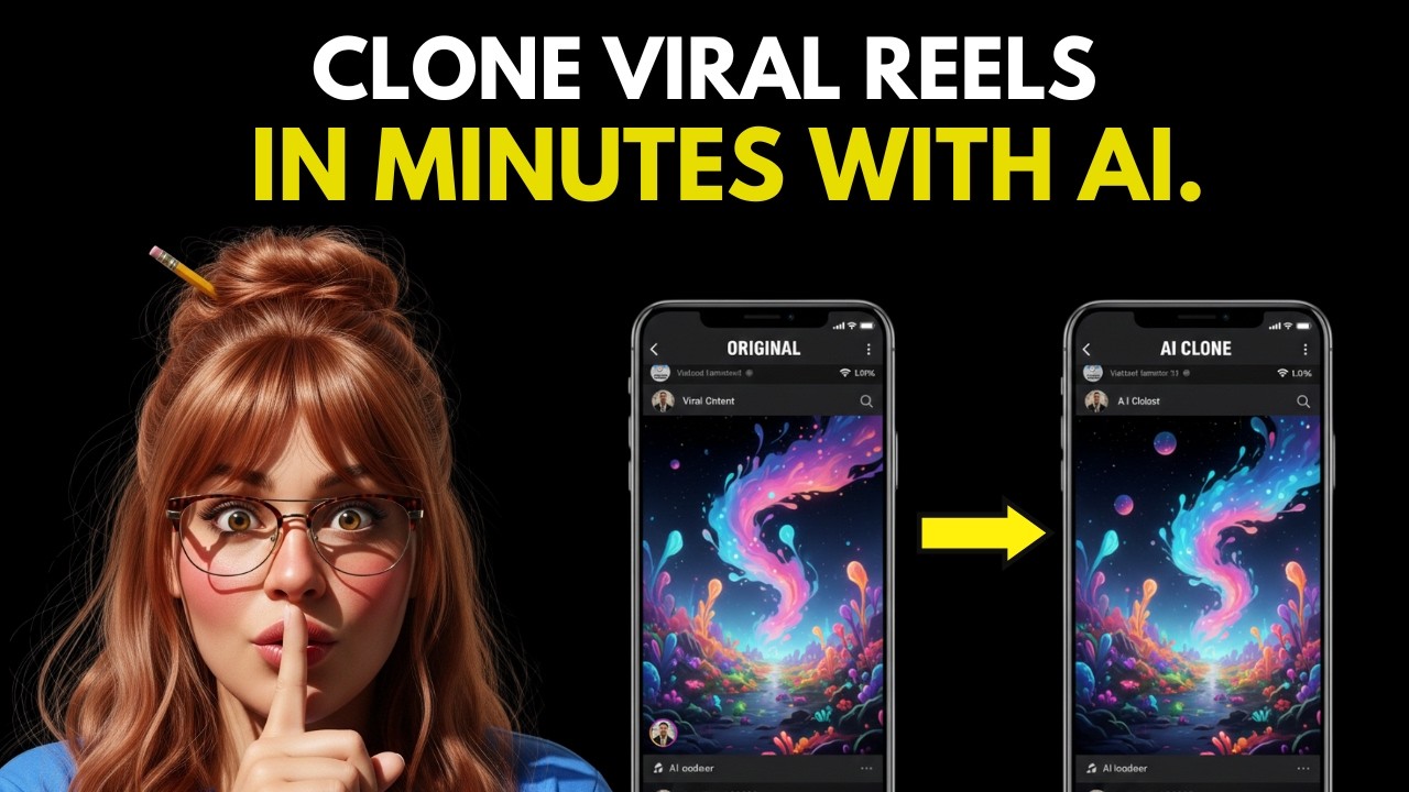 Try This Free AI Clones Viral Reels So Fast It's Insane!