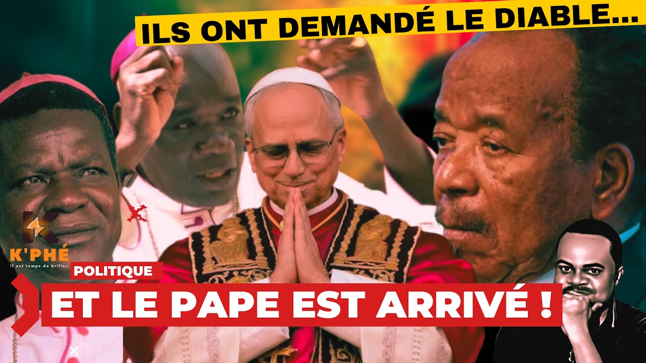 Les évêques invoquent le diable pour chasser Biya… et c'est le PAPE Léon XIV qui débarque !
