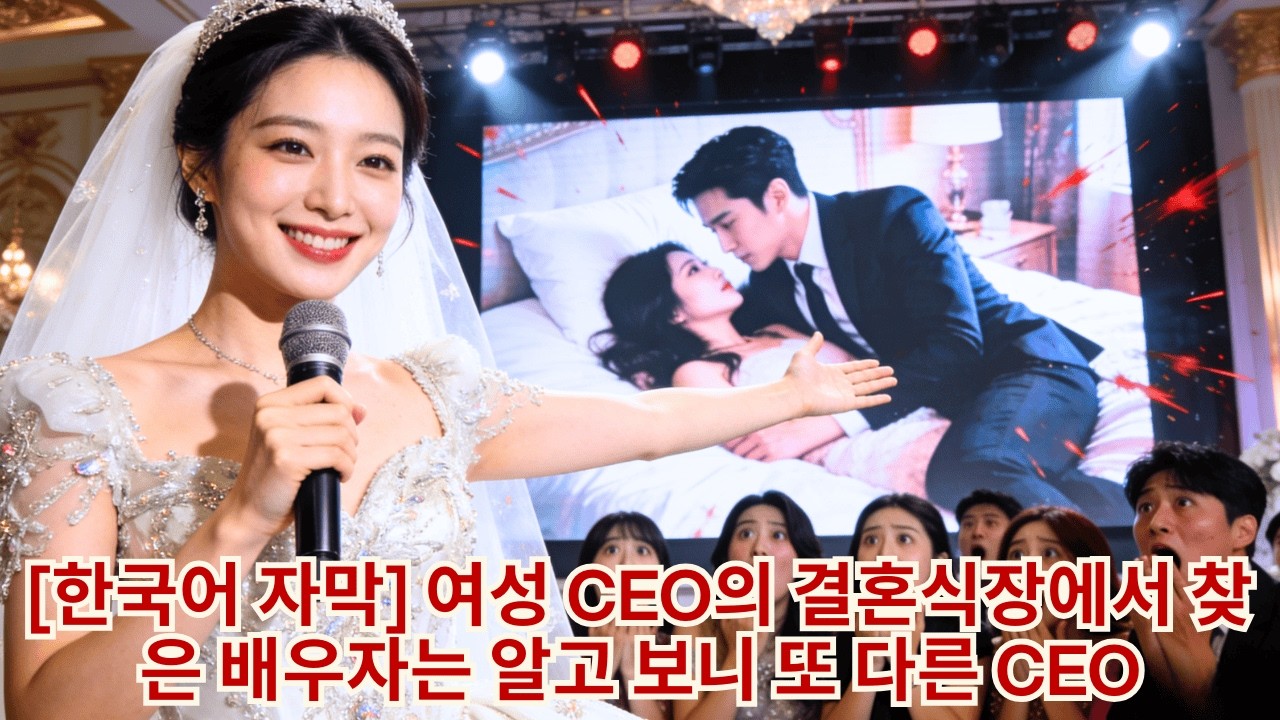 여성 CEO가 결혼식 현장에서 신랑의 바람 피우는 영상을 방영하고…. 게다가 당장 낯선 사람과 결혼했다! 알고 보니 그 사람의 신분도 CEO였다?#Minidrama#drama#촌극