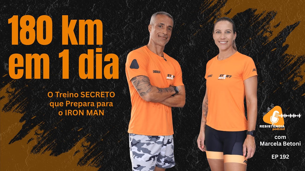 180KM de BIKE em UM DIA! O Treino SECRETO que Prepara para o IRON MAN | com Marcela Betoni - EP192