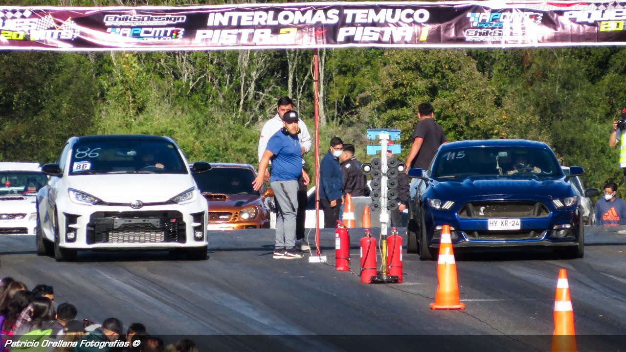 piques 201mts APCM TEMUCO abril 2022 | autódromo Interlomas | yaris GR,  M6, V16, corsa, clio y mas!