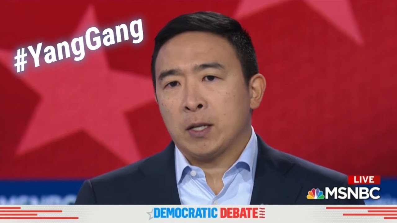 ANDREW YANG BEST DEBATE MOMENTS & ANALYSIS