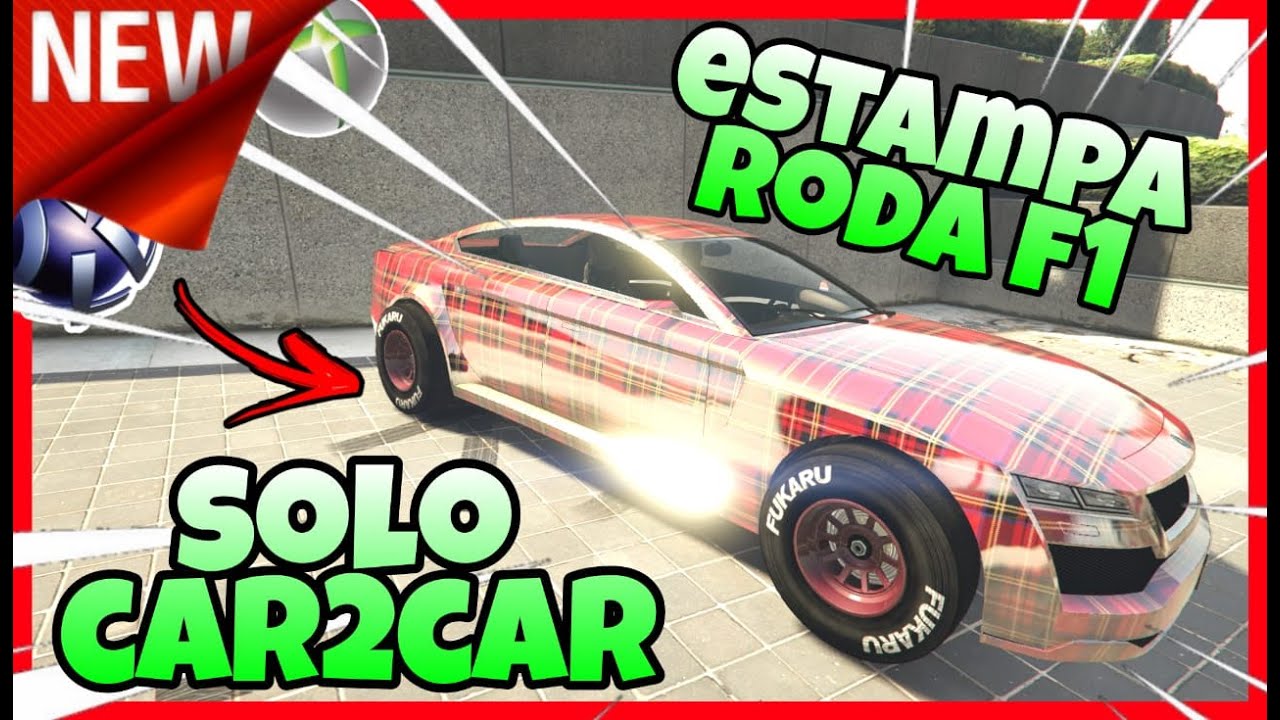 😎NOVO😎 SOLO CRIAR CARROS MODDED FACIL E RAPIDO COM ESTAMPA E RODA DE FORMULA 1 (CA2CAR) XB1/SX&PS4/5