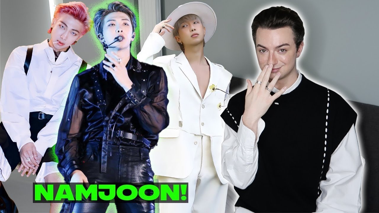 BTS Iconic Fashion Moments: RM 🥵 (me thirsting for 24 minutes)