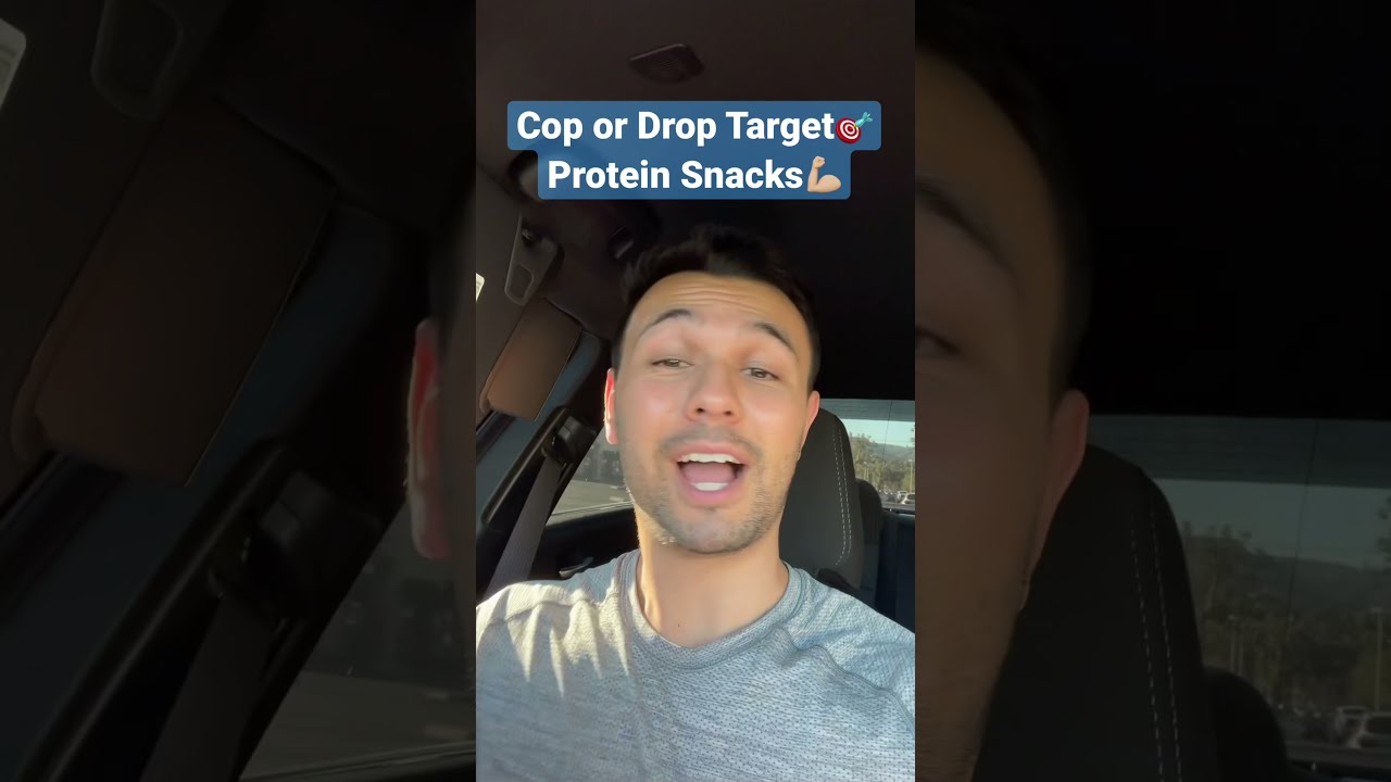 COP or DROP Target Protein Snacks💪🏻