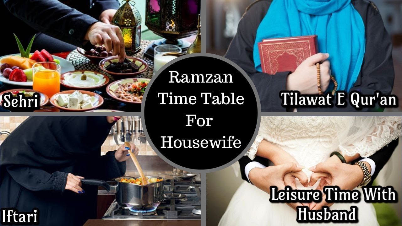 Ramadan Timetable For Housewifes | Sunnah Timetable For Housewifes |Ramadan 2022| Islamic Timetable