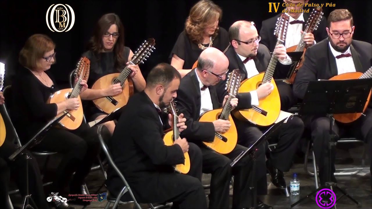 17 10 2015 IV ciclo de pulso y pua de Madrid Agrupación Isaac Álbeniz Capricho árabe Francisco Tárre