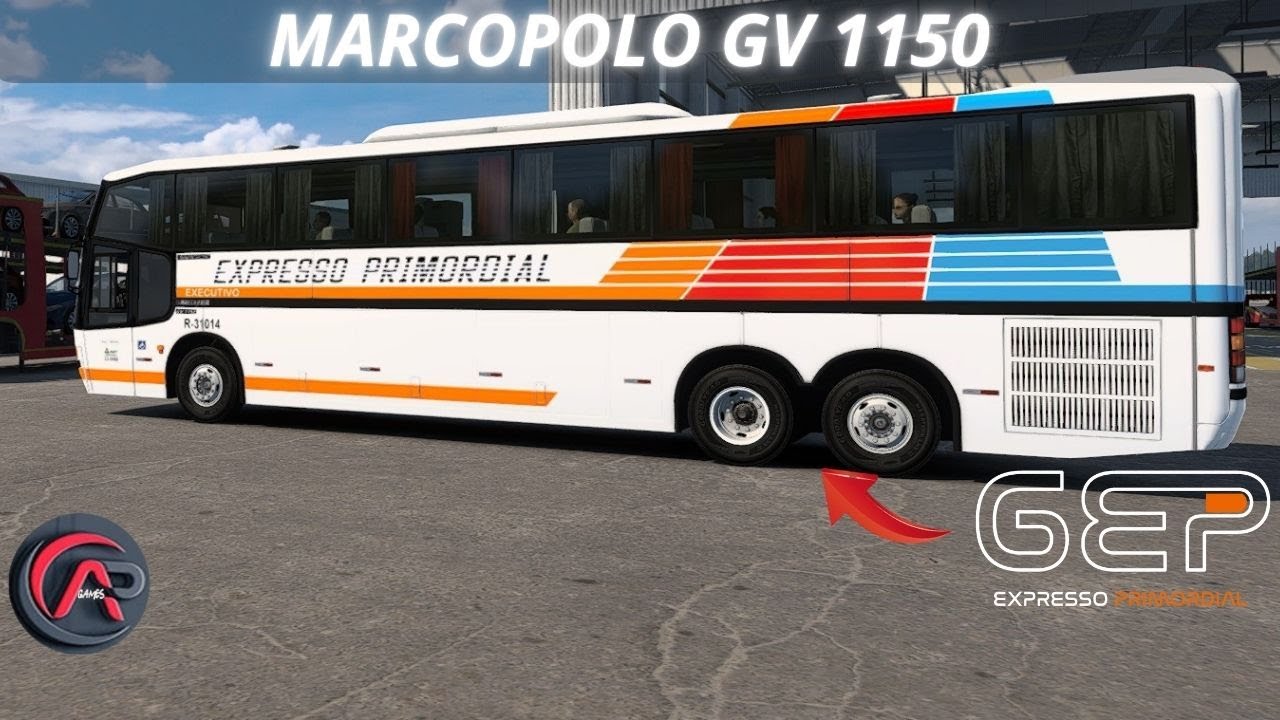 【ETS 2 MOD BUS】FRETAMENTO COM MARCOPOLO GV 1150 TUR SCANIA!!