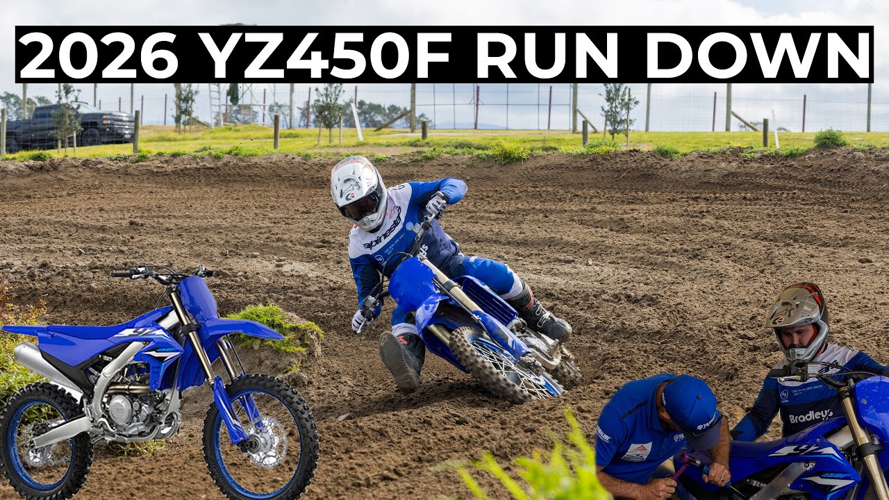 YZ450 2026 QUICK RUN DOWN - BRADLEYS ROTORUA