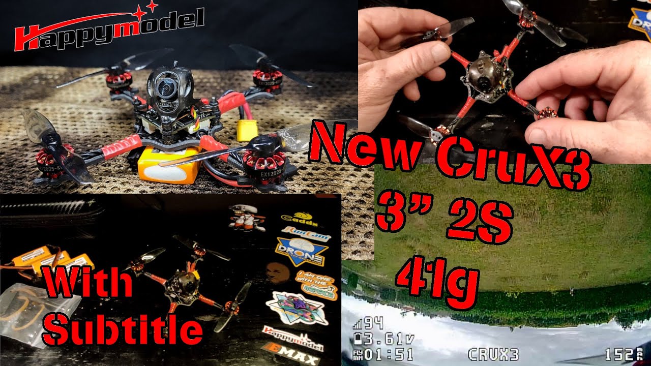 Обзор Happymodel CruX3 👌 41 г 3