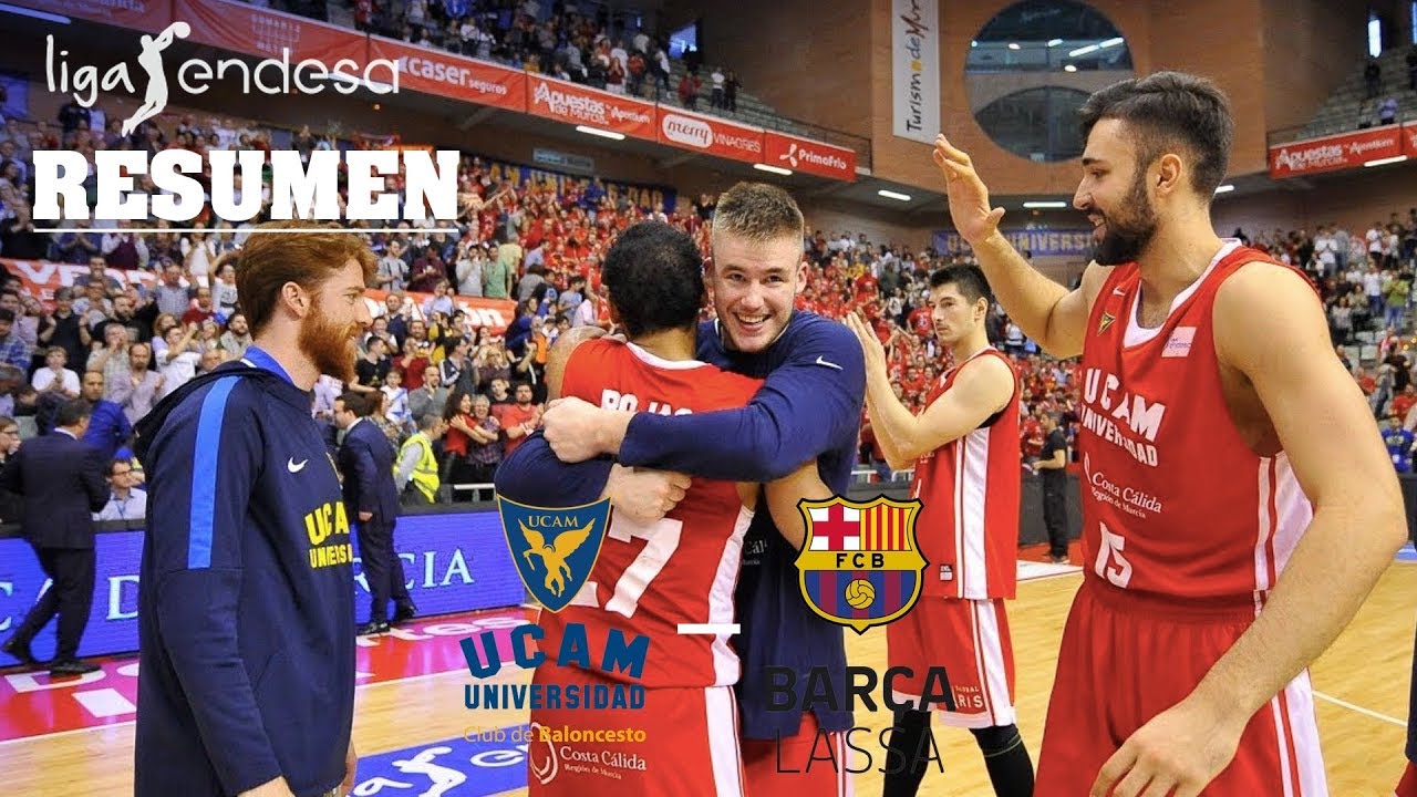 UCAM Murcia - Barça Lassa (71-70) RESUMEN // Jornada 21 Liga Endesa