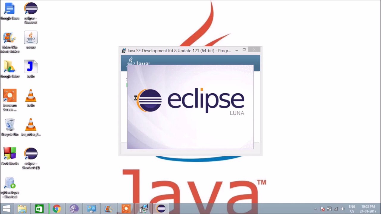 How to install JAVA(JDK) and Eclipse