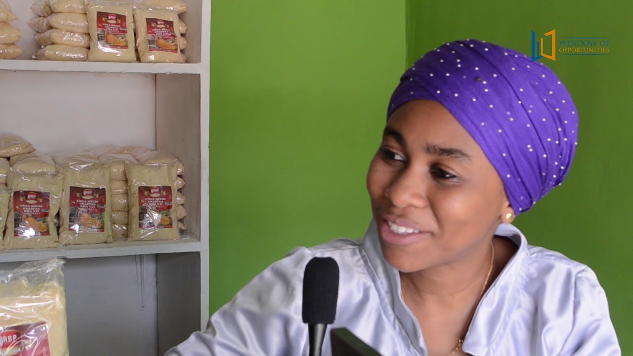 Window Of Opportunities  | S01E04 with Jamila alezea jinsi alivyoamua kutengeneza unga wa lishe.