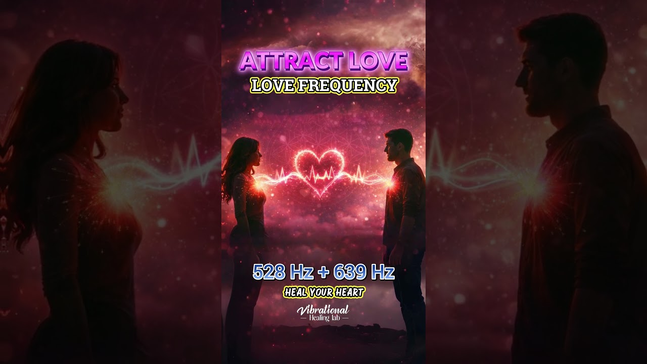 Powerful Love Manifestation Frequency | Heart Chakra Activation | 528Hz + 639Hz | Relationship Heal