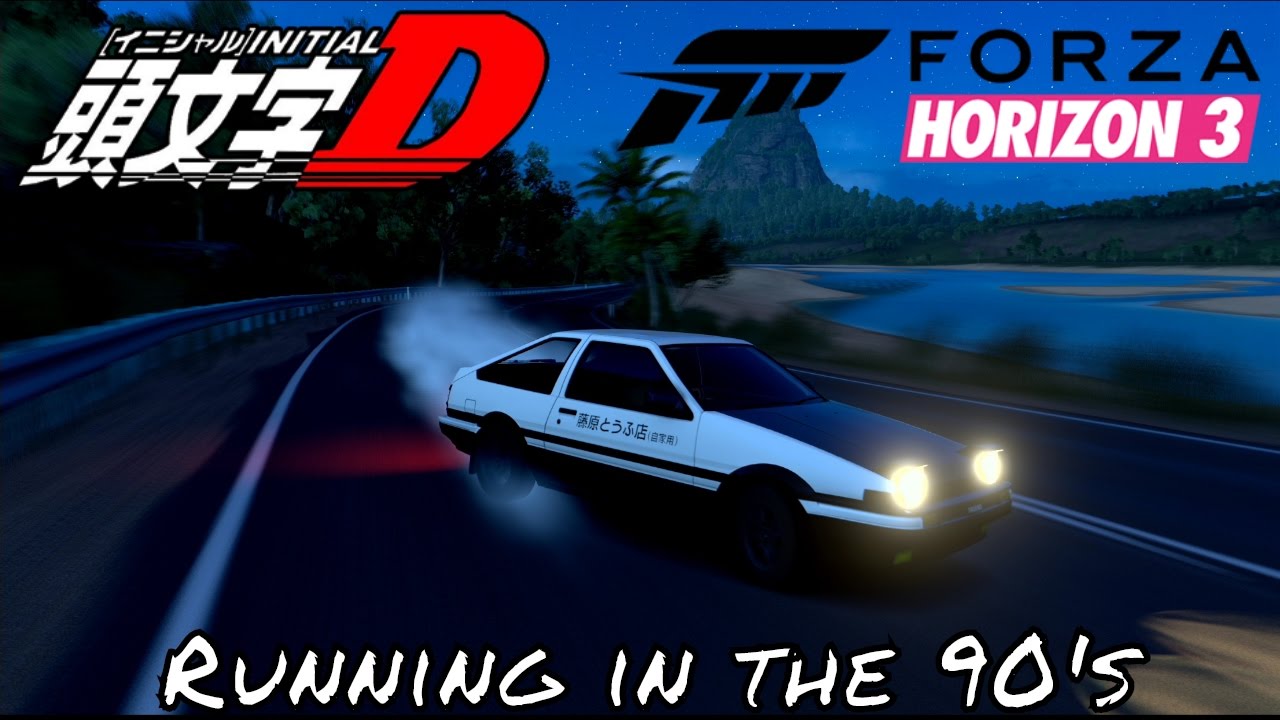Forza Horizon 3 Initial D - Running in the 90's