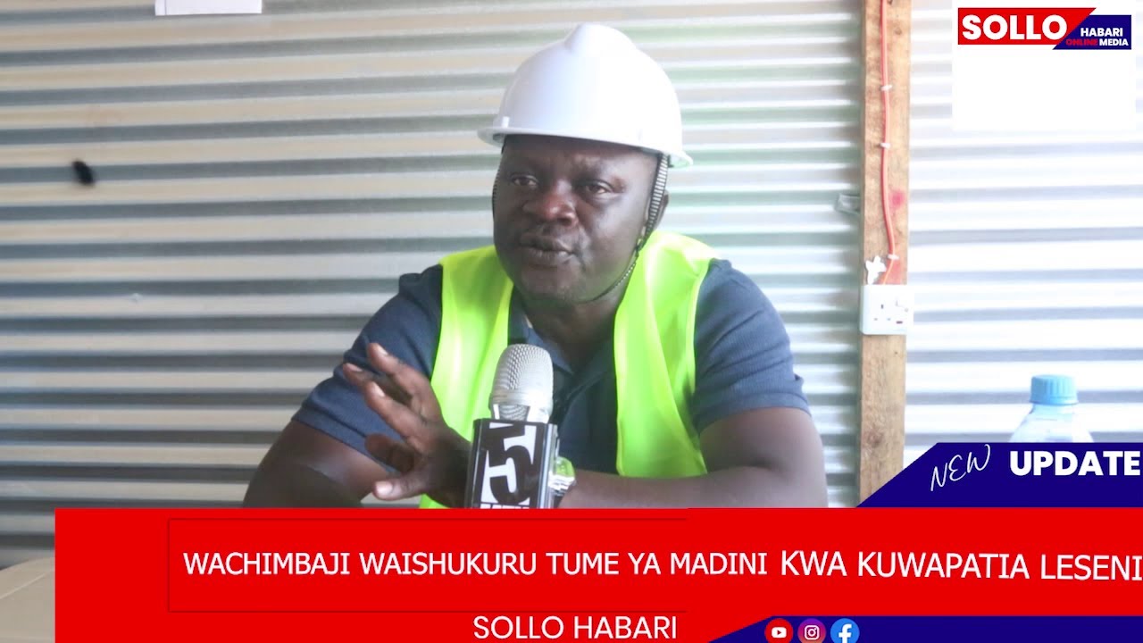 WACHIMBA JI MSASA WAISHIKURU SERIKALI KWA KUWAPATIA LESENI
