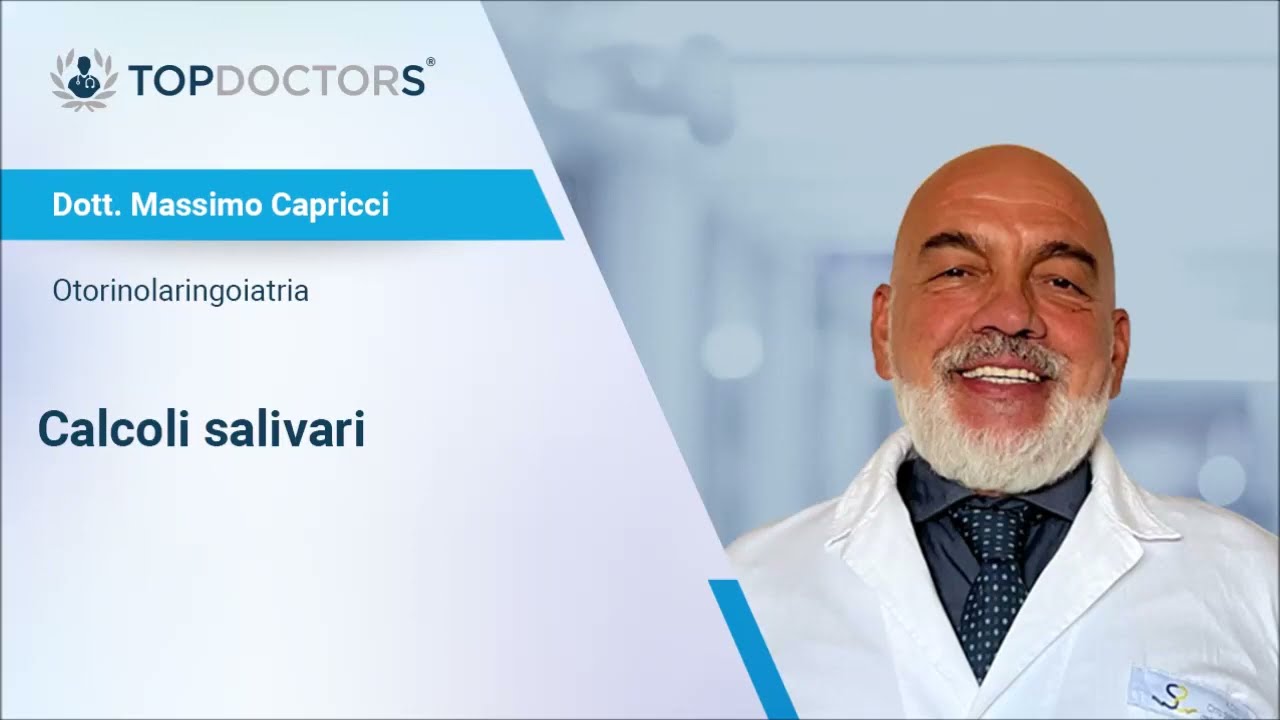 Calcoli salivari - Dott. Massimo Capricci