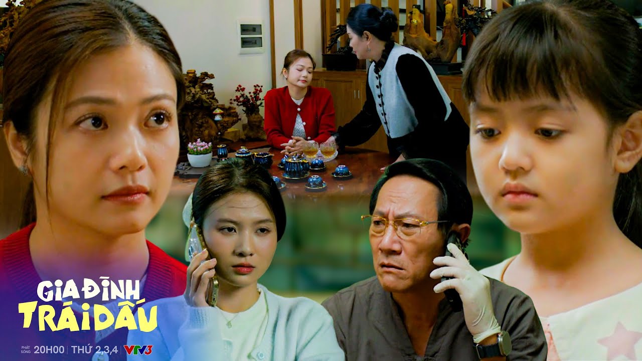 Gia Đình Trái Dấu Tập 24 | Bé Nhi tự trách mình vì là nguyên nhân khiến gia đình bà Ánh tan nát