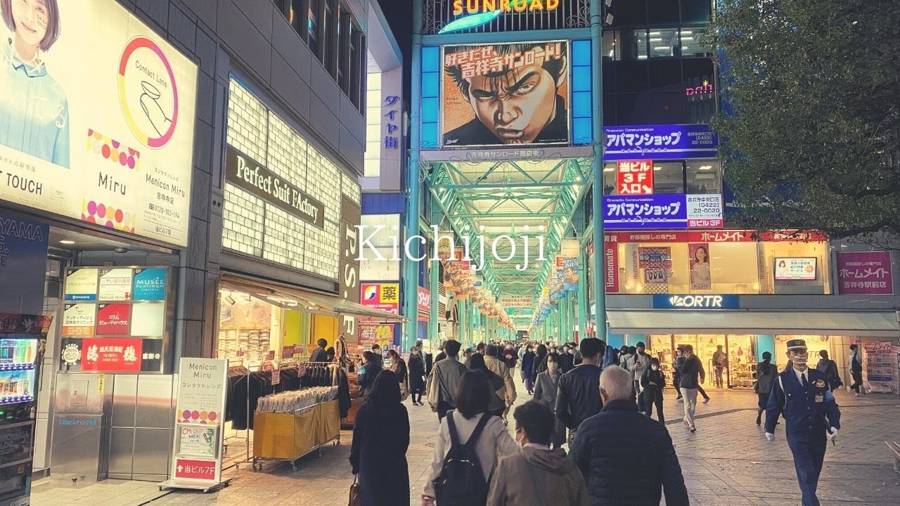 One day in Tokyo - The city of KICHIJOJI seems to get back to normal - (4K HDR)