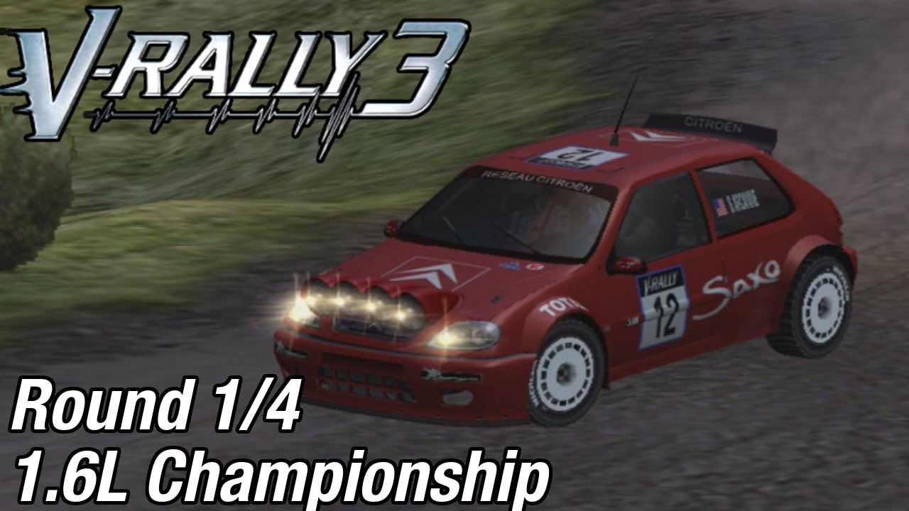 V-Rally 3 (PS2) - Finland [1.6L Rd 1/4]