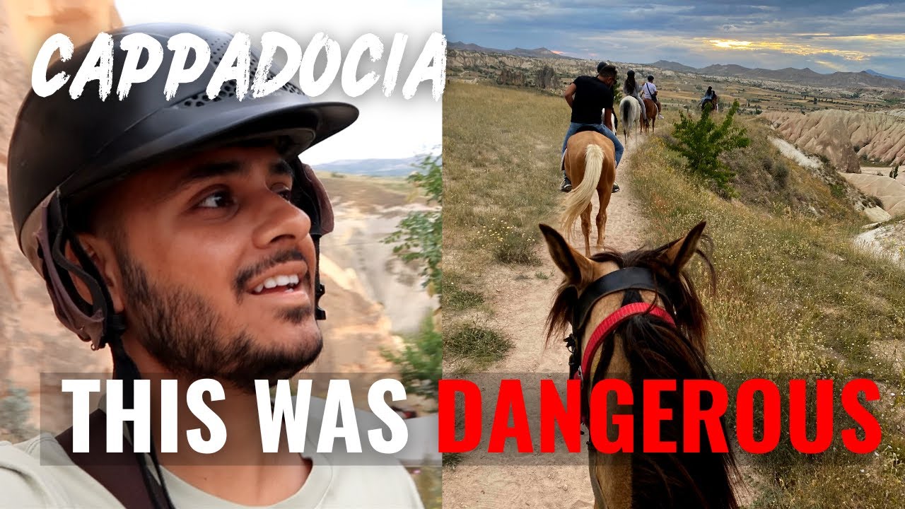 DANGEROUS Cappadocia Horse Riding | Turkey Travel Guide