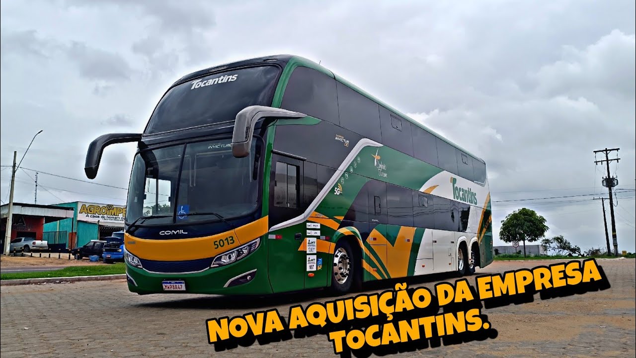 A mais Nova AQUISIÇÃO da Empresa Tocantins COMIL CAMPIONE INVICTUS DD 2024.
