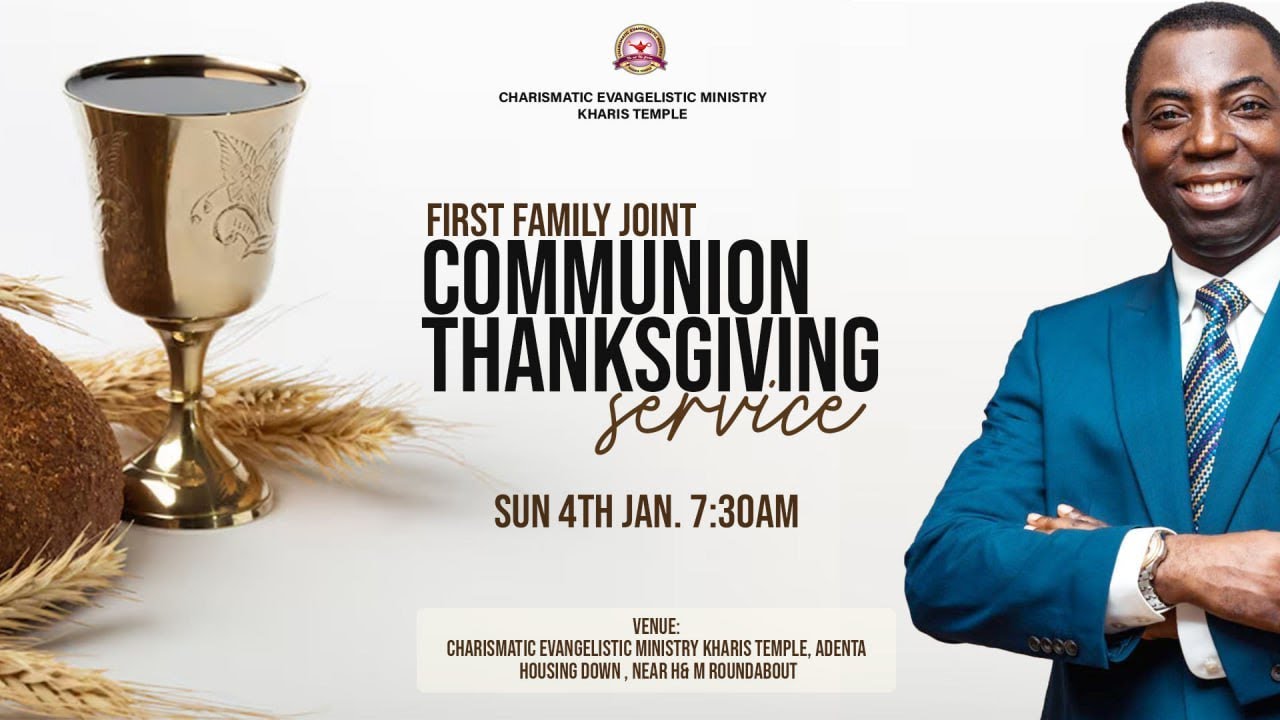 COMMUNION THANKSGIVING SERVICE || 01 FEB 2026