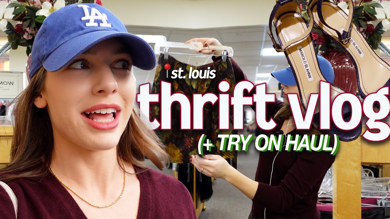 thrifting DESIGNER at GOODWILL?? ✨ (+ luxury thrift haul) w/ authentication! | thrift vlog 50