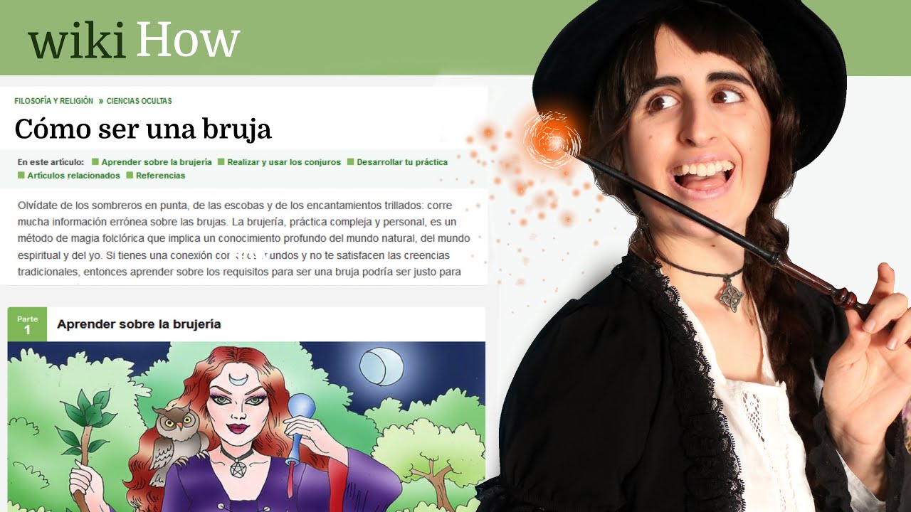 Cómo ser bruja según wikihow