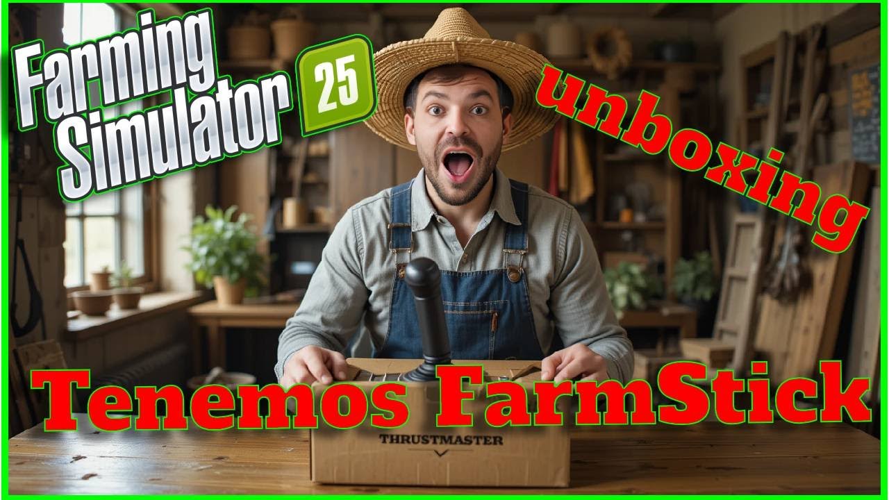 UNBOXING del Nuevo FarmSTICK de THRUSTMASTER🚜FARMING SIMULATOR 25👨🏻‍🌾Cap 22 Gameplay en Español