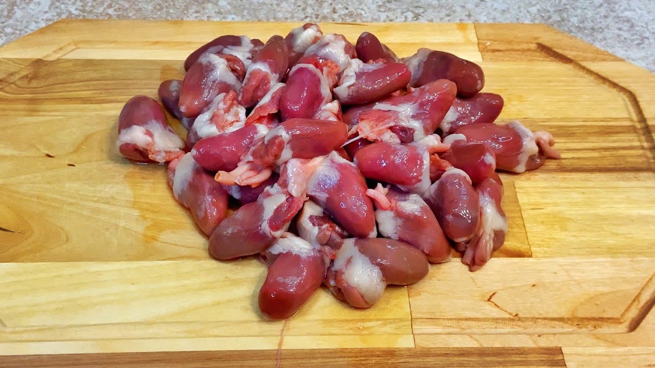 Так куриные сердечки мало кто готовит! Простой рецепт куриных сердечек с картофелем