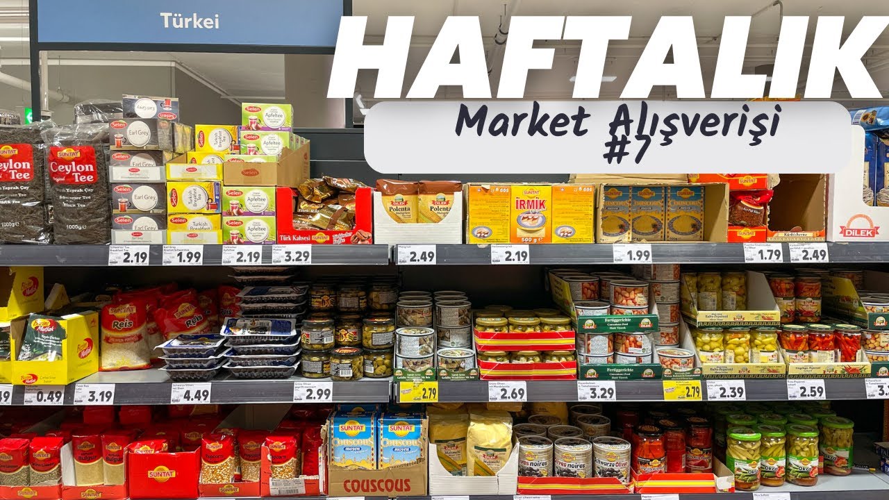 Almanya'da bu hafta marketten neler aldık? #7 | Netto, Kaufland, Lidl