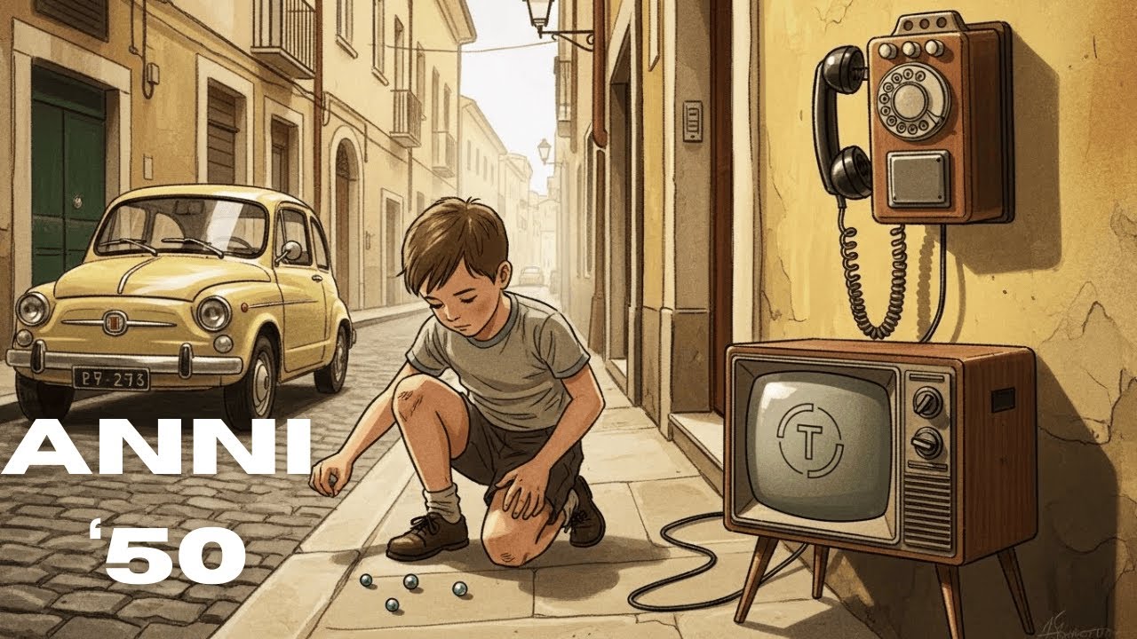 10 Cose degli ANNI '50 he i BAMBINI di OGGI Mai CAPIRANNO!