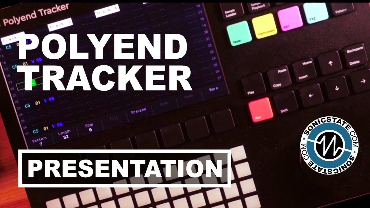 Polyend Tracker - Sonic LAB Presentation with Bogdan Raczynski