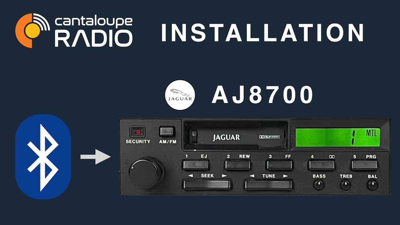 BA32 Bluetooth Retrofit Kit Installation - Jaguar AJ8700 Radio