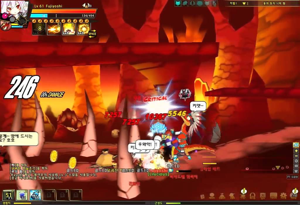 [Elsword KR] Sakra Devanam - 3-x hell mode