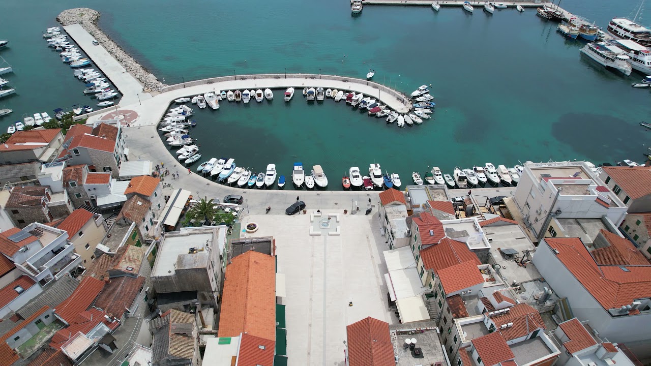 CROATIA / VODICE / AERIAL VIEW