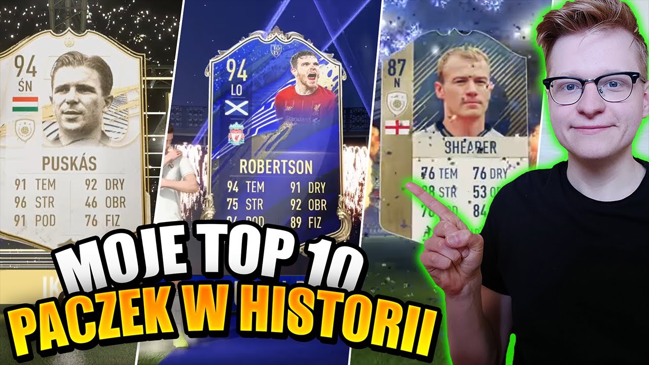 MOJE TOP 10 NAJLEPSZYCH PACZEK W HISTORII! 😮 | FIFA 21 MexHD