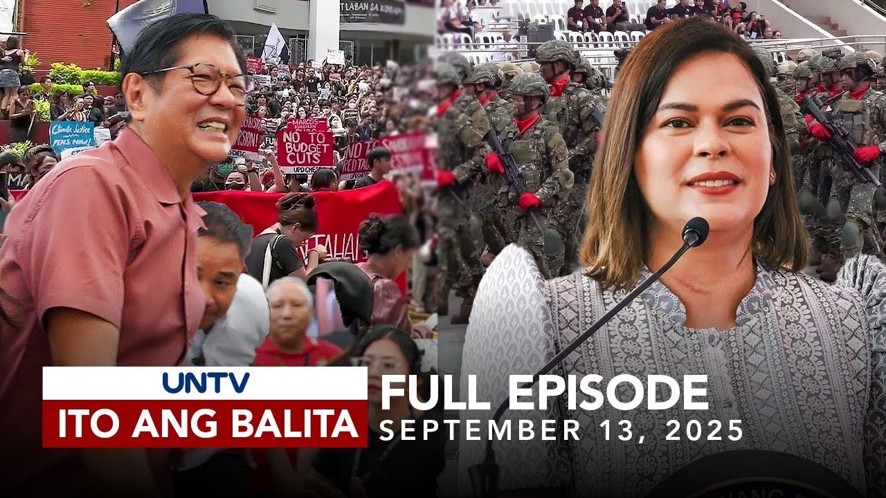 UNTV: Ito Ang Balita Weekend Edition |  September 13, 2025