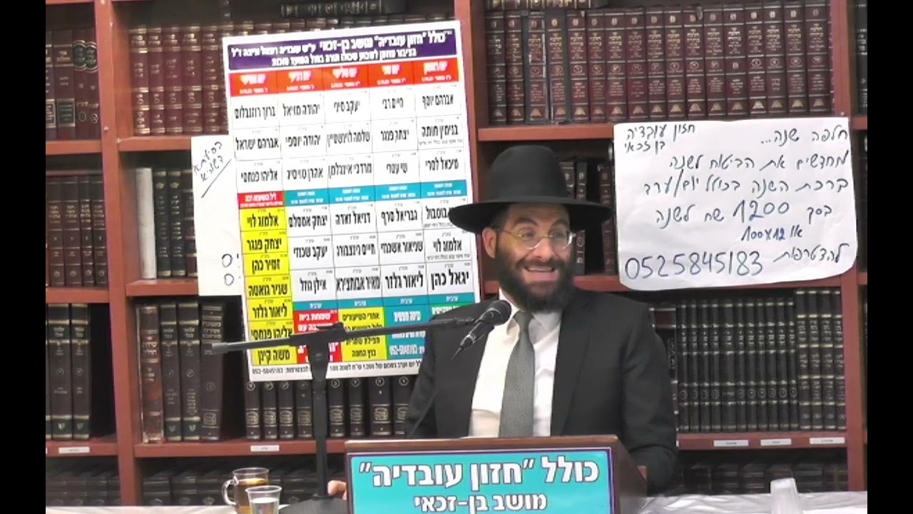 הרב משה יוסף : הדרך לבקשת מחילה בין אדם לחברו.