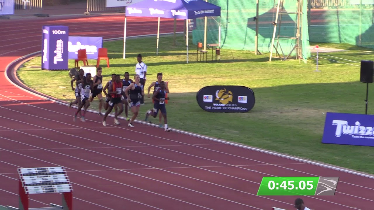 Final Men U18 800m