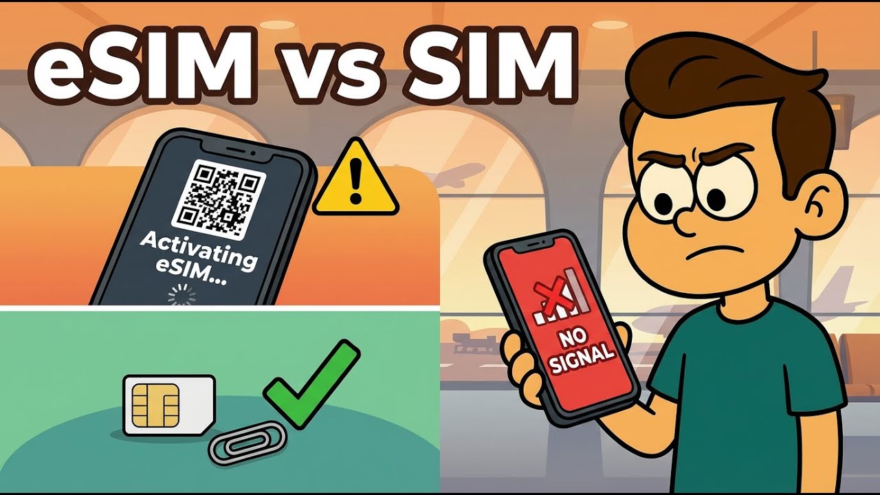 eSIM против физической SIM-карты — какую из них следует использовать?