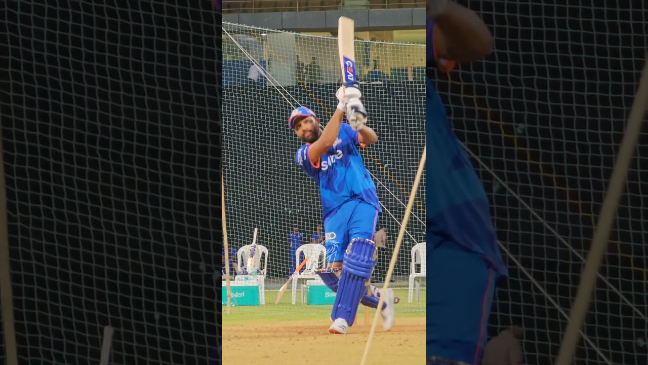 Rohit Sharma in the nets | Mumbai Indians