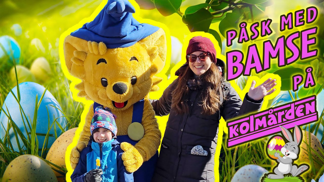 Påsk med Bamse på Kolmården