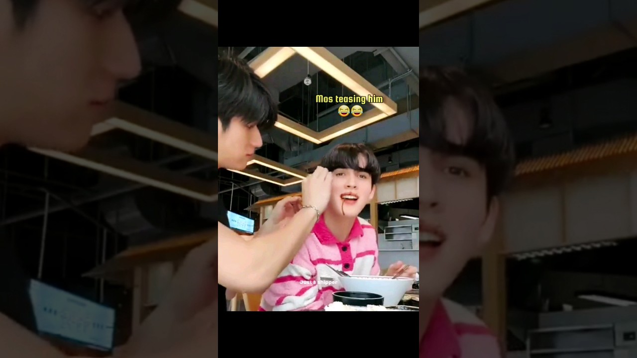 He's always teasing him 😭🤣| Sunsetxvibes #bl #mosbank #thaibl #newbl #blseries #bldrama #fyp #shorts