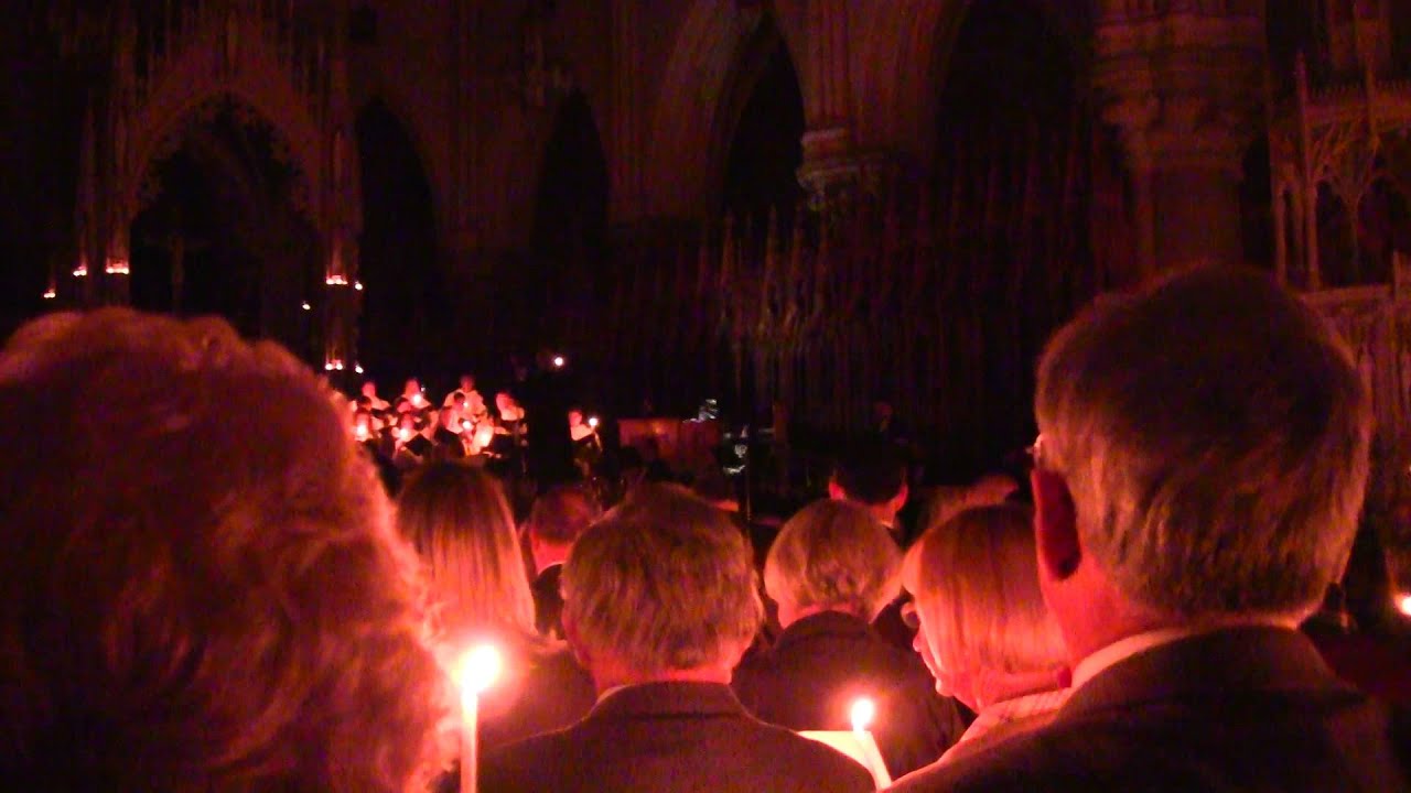 Cathedral Basilica of the Sacred Heart Christmas Candlelight Carol Sing - Silent Night
