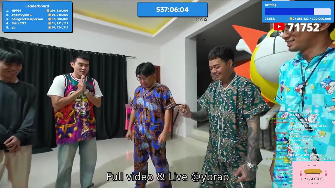Full video lempar koin buat support Aloy ke LIL TIGER hasilnya piyama party disana #MARAPTHON2 #61