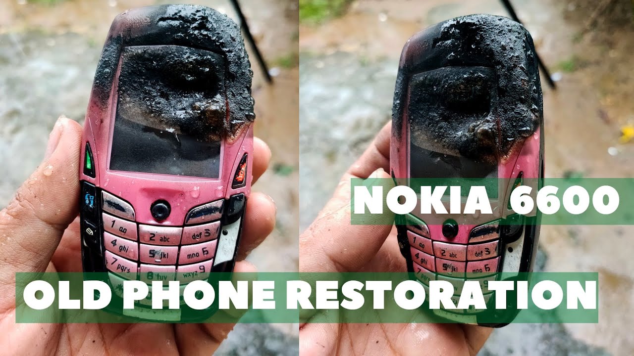 how to restore old nokia phone | Restoring nokia 6600 | Nokia phone restoration | Restoration video