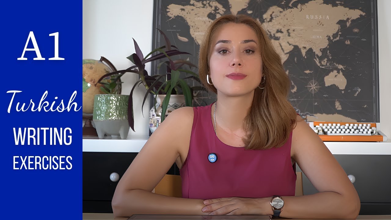 🇹🇷 Turkish Dictation Practice for Beginners (A1 Level) | Listen & Write | Learn Turkish Fast!
